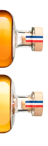 2 Flacons d'alcool de montagne de la distillerie Maison M.