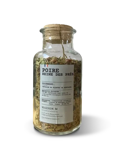 photo de l'infusion Maison M poire et reine des prés