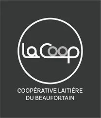 logo la coop, coopérative laitière du beaufortain.