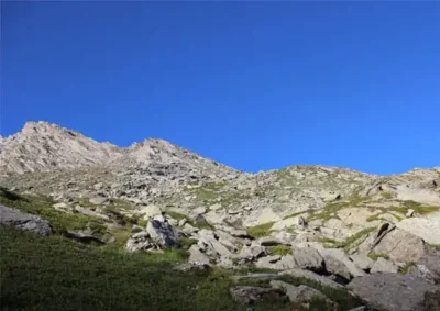 paysage de montagne de Valmorel