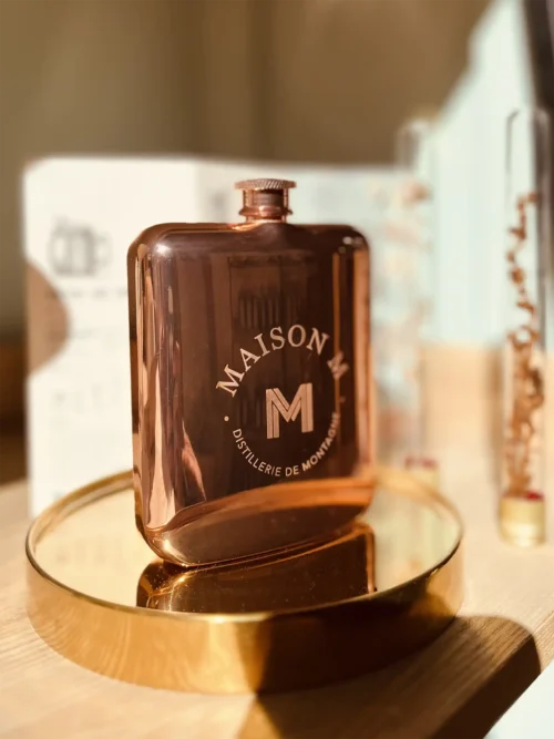 flasque d'alcool maison m